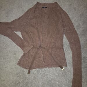GAP Women's Tan Cardigan Sweater
